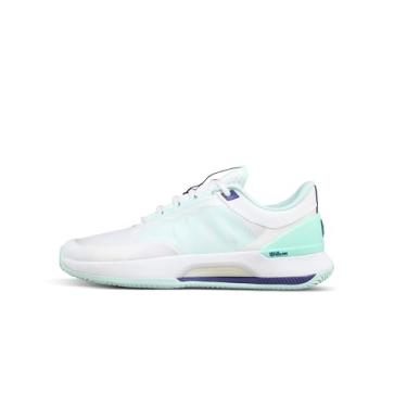 Imagem de Wilson Tênis feminino Intrigue Tour, Branco/baia/azul skipper, 41