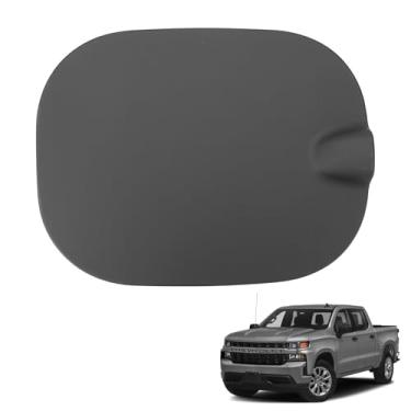 Imagem de Caixa de tubo de enchimento de tanque de combustível adequada para Chevy Silverado 1500 2019-2025 serve apenas para cama Chevrolet Gas de 2,5 m, conjunto de bolso de porta de combustível com dobradiça