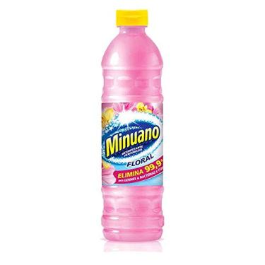 Imagem de Minuano Desinfetante Pequeno Floral, Pack com 6 x 500ml, Rosa
