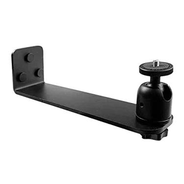 Imagem de Suporte para projetor, prateleira, suporte de teto, acessório para projetor de casa e escritório, capacidade de carga de 5 kg, preto, suporte universal