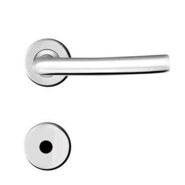 Imagem de Fechadura Banheiro Aço Inox MI620 ST2 R235 55mm Roseta Cromada Smile I