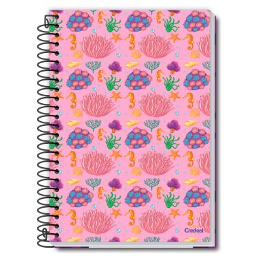 Imagem de Caderno Universitário 20 M Espiral D'Tales 280 Fls - 285633 - Credeal Capa Dura