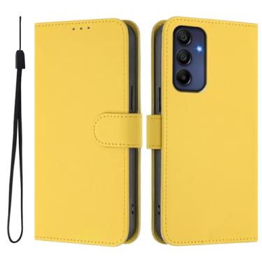 Imagem de COTDINFOR Capa carteira para Samsung Galaxy A57 5G com porta-cartões de couro PU Flip Folio Cover [capa interna de TPU à prova de choque] Capa protetora magnética para celular Samsung Galaxy A57 5G