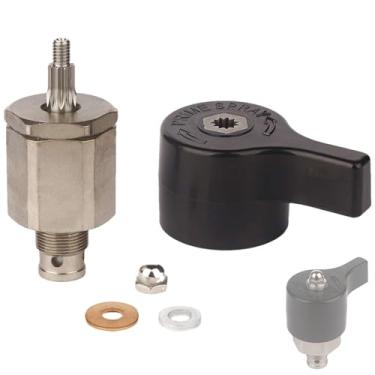 Imagem de ZVJV Kit de válvula de drenagem Airless Prime 245103 para pulverizador de tinta Airless Graco 5900 7900 833 Etc Aftermarket Airless