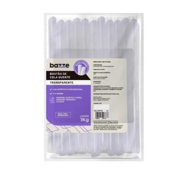 Imagem de Cola de Silicone Grossa para Artesanato - BAZZE - 11 x 300mm