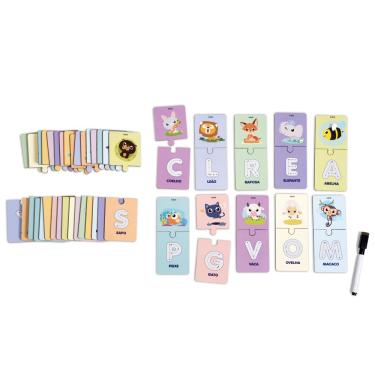 Imagem de Alfabeto Ilustrado Escreva E Apague - 6047 - Babebi