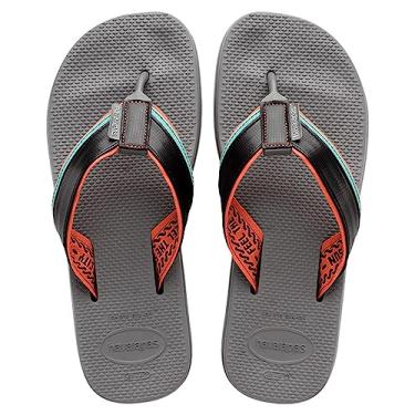Imagem de Chinelo Urban Tech, Havaianas, Masculino, Cinza Aco, 43-44