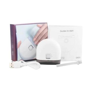 Imagem de Cortador De Unhas Elétrico Com Luz LED 2 Em 1, Mini Ferramentas De Man