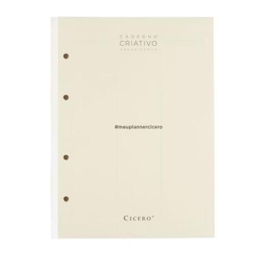 Imagem de Refil Caderno Argolado 88FLS Polen 80g 17x24 Planner - Cicero