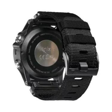 Imagem de Pulseira De Nylon De 22mm 26mm Para Relógio Garmin Fenix 8 7 7X pro 6 