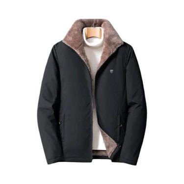 Imagem de Jaqueta De Inverno Masculina À Prova De Vento, Quente E Confortável, C