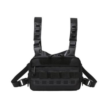 Imagem de Colete De Pesca Camuflado Masculino Com Bolsos Utilitários Para Equipa