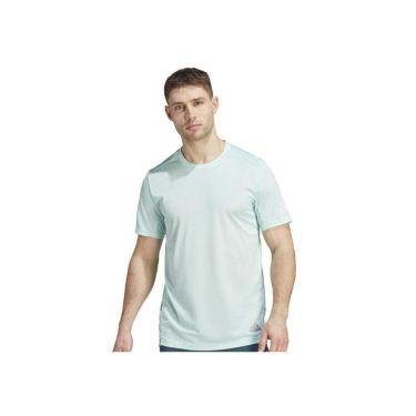 Imagem de Camiseta Adidas Run It Verde Homem-Masculino