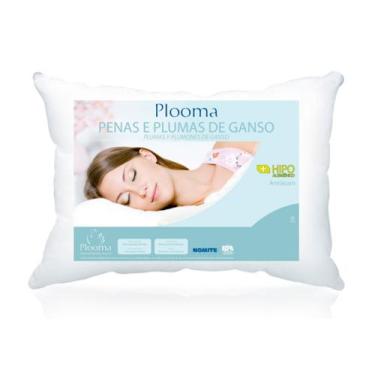Imagem de Travesseiro 80% Penas 20% Plumas de Ganso 50x70 cm - Plooma