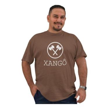 Imagem de Camiseta Xangô Orixá Tamanho Especial Plus Size G1 G2 G3 - Blackchic, 