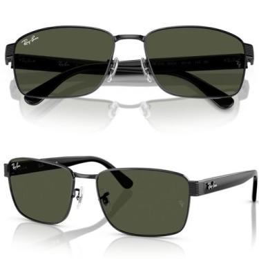 Imagem de Óculos De Sol Ray Ban Gunmetal Black Tamanho 62