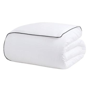 Imagem de Duvet com Vivo Basics Branco e Preto 200 Fios Queen - Westwing Collect