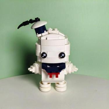 Imagem de Blocos De Montar Do Homem Marshmallow, Brinquedo Do Ghostbusters Para 