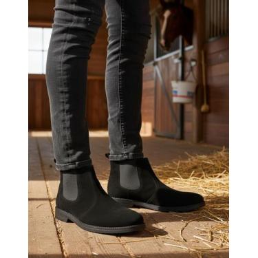 Imagem de Bota Chelsea Masculina Marrom Café Botina Country Rodeio - Maria Izabe