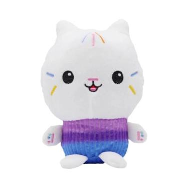 Imagem de Boneca De Pelúcia De Gato Sereia Para Crianças, Brinquedo De Desenho A