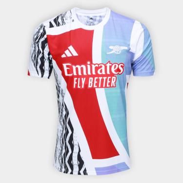 Imagem de Camisa Arsenal 25/26 Pré Jogo Adidas Masculina-Masculino