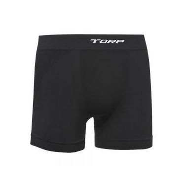 Imagem de Cueca Torp Boxer Microfibra Sem Costura Cor Preta - R8015, EG, Preto