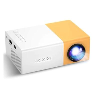 Imagem de Mini Projetor Portátil YG-300 LED 1080P Full HD Para Ambientes Externos, Home Theater, Laptop, Caixa de TV e Máquina de Jogos