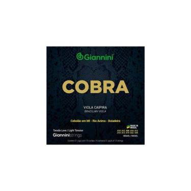 Imagem de Encordoamento Viola Aço Tensão Leve - GIANNINI