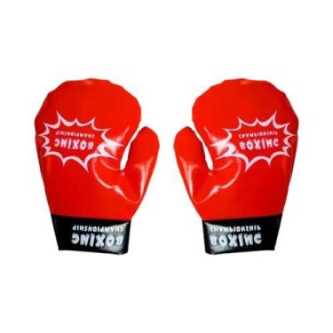 Imagem de Saco De Pancadas Inflável Para Crianças Com Ação De Retorno E Luvas Op