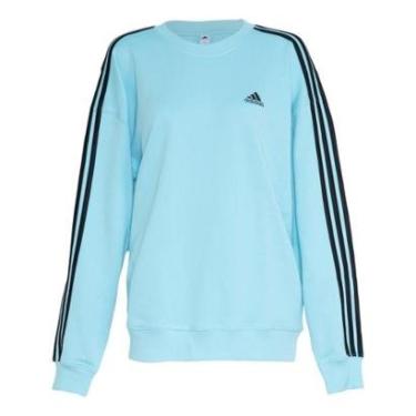 Imagem de Moletinho Essentials 3-Stripes Adidas Feminino-Feminino
