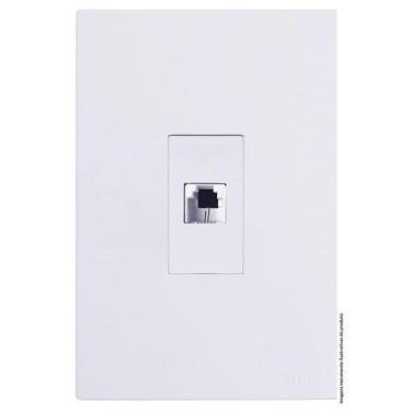 Imagem de Conjunto Rj11 2 Fios Telefone Vertical 4X2 Brg11432-4Br