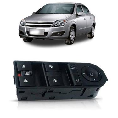Imagem de Interruptor Vidro Eletrico Quadruplo Gm Vectra 06+