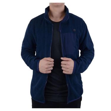Imagem de Jaqueta Masculina Upman Fleece Térmica  UV50+ Marinho - 104R-Masculino