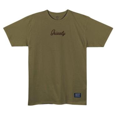 Imagem de Camiseta Grizzly Mini Script Tee II -, Khaki, P
