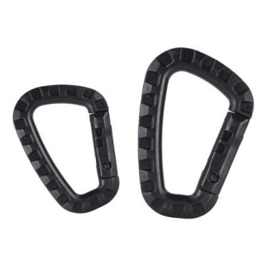 Imagem de Chaveiro Mosquetão Em Polímero Resistente 2 Peças - Belica