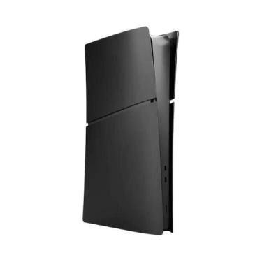 Imagem de Placa De Substituição Protetora Dura Preta Para PlayStation 5 Slim Ver