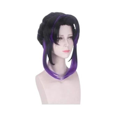 Imagem de Peruca De Cosplay Anime Demon Slayer Shinobu Kanae Tsuyuri Kanawo Aces