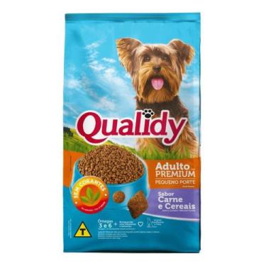 Imagem de Ração para Cães Qualidy Premium Adultos de Pequeno Porte - Carne e Cer