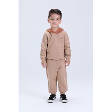 Imagem de Conjunto Infantil de Inverno Masculino Moletom Jet - Vida Costeira Ofi