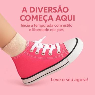 Imagem de Tênis Infantil Menina Menino Al Starzinho 26 ao 33 Cano Alto Lançament