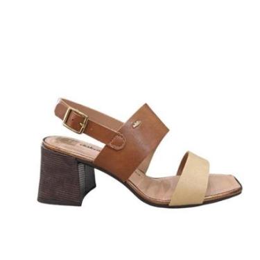 Imagem de Sandália Feminina Dakota Y9192 Salto Grosso Confortável-Feminino