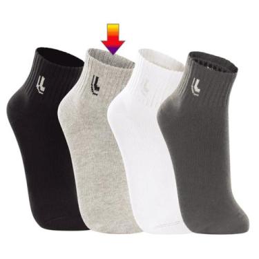 Imagem de Meia Sapatilha Lupo Ref. 3223.001, Cinza, 45 ao 48