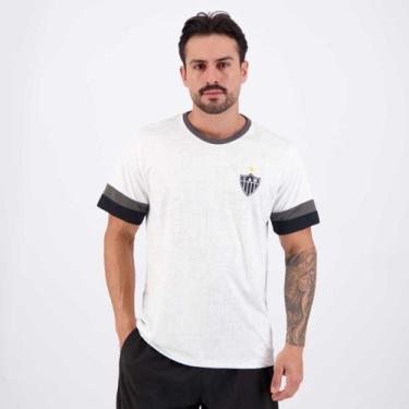 Imagem de Camisa Atlético Mineiro Scatter Branca - Braziline, P