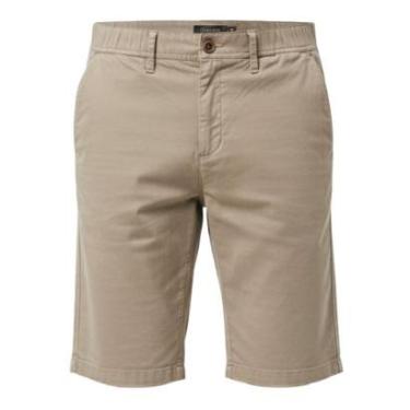 Imagem de Bermuda Individual Cinza Claro Sarja Elastic-Masculino