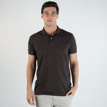 Imagem de Camisa Polo Aramis Monocromatico Marrom-Masculino