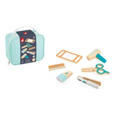 Imagem de Brinquedo Kit Cabeleireiro Infantil Em Madeira Janod