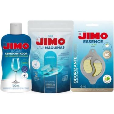 Imagem de KIT 1un Secante 100ml + 1un Lava-Máquinas Nova Fórmula 2x17g + 1un Odo