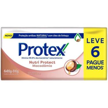 Imagem de Sabonete Barra Protex Nutri Protect Macadâmia 85g, 510g