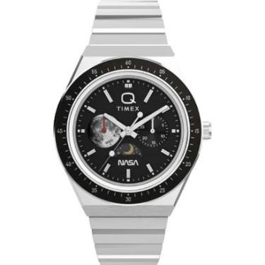 Imagem de Relógio Timex Q NASA TW2Y56700 Masculino 40mm Aço Inox-Masculino