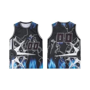 Imagem de Camisetas De Basquete Artísticas Com Impressões Gráficas Únicas E Desi